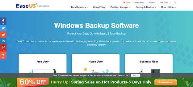 EaseUS Todo Backup – Cost Effective and Easy-to-Use Data Backup Software