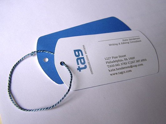 30 Beautiful Blue Business Cards for Inspiration