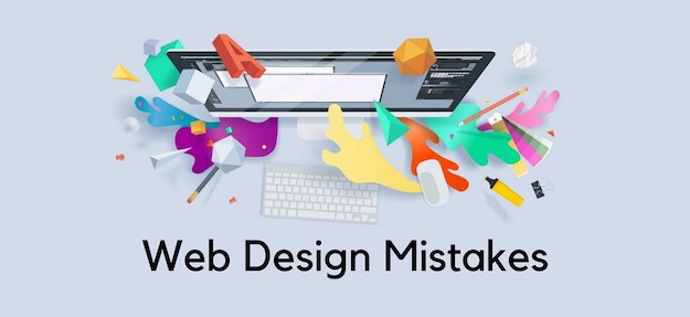 4 Web Design Mistakes Common with Beginners