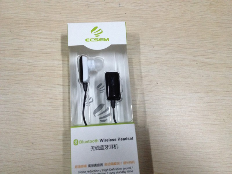 ECSEM Bluetooth Headset for iPhone/Android Phones