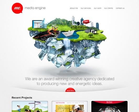Innovative and Trending Website Designs In 2012